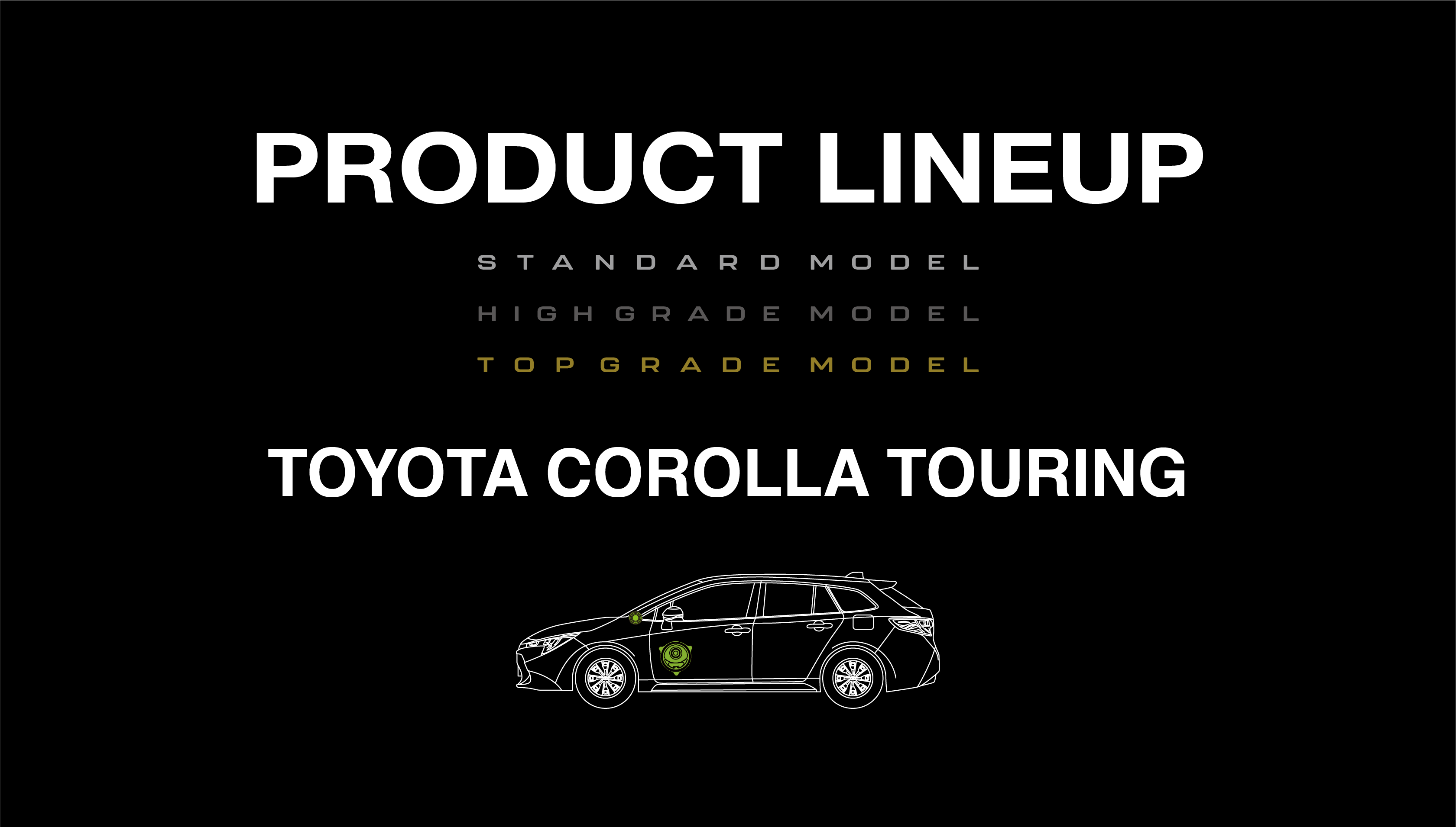 product lineup toyota COROLLA TOURING