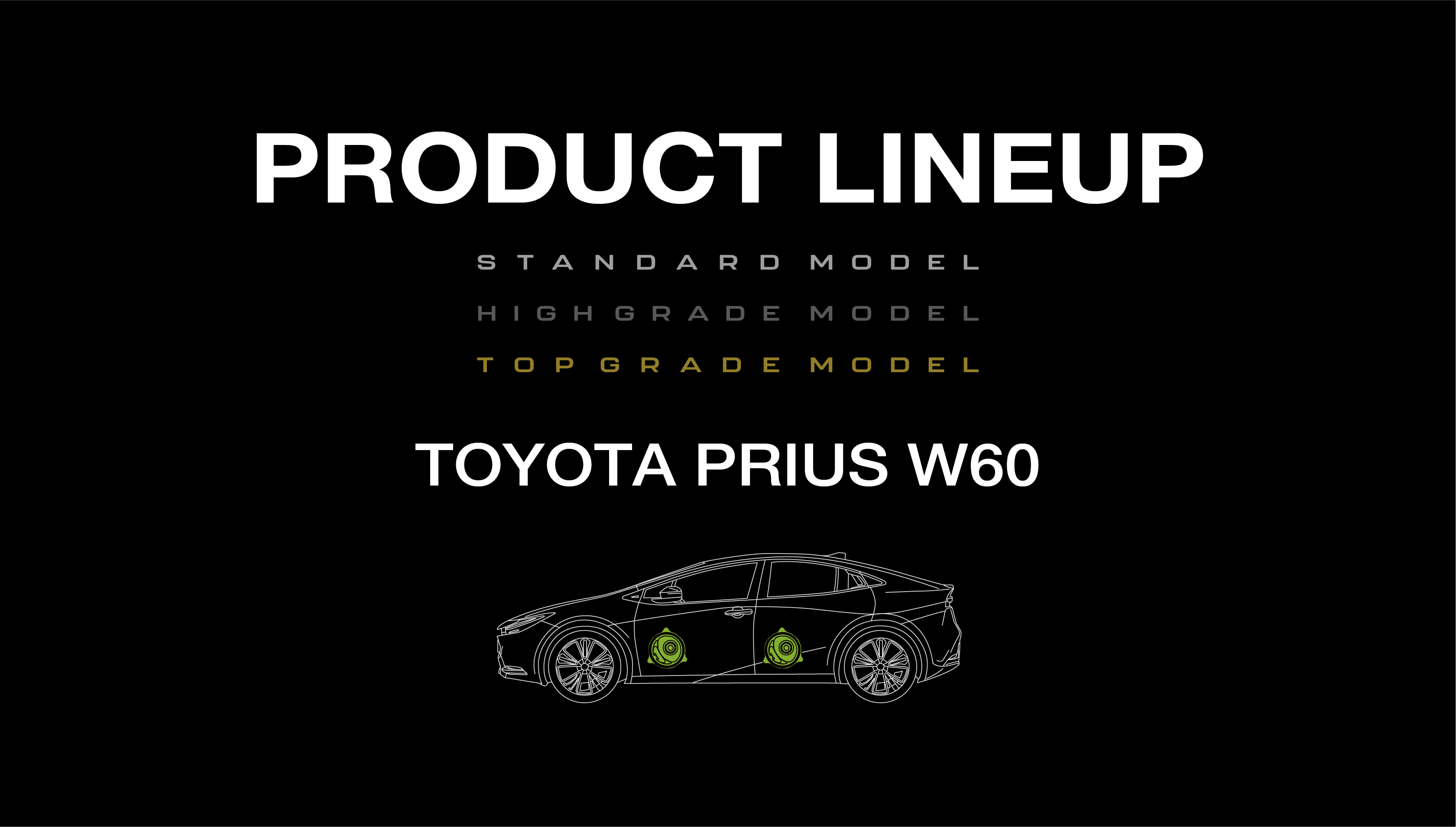 product lineup toyota prius