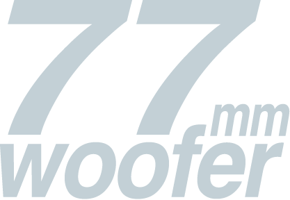77mm woofer