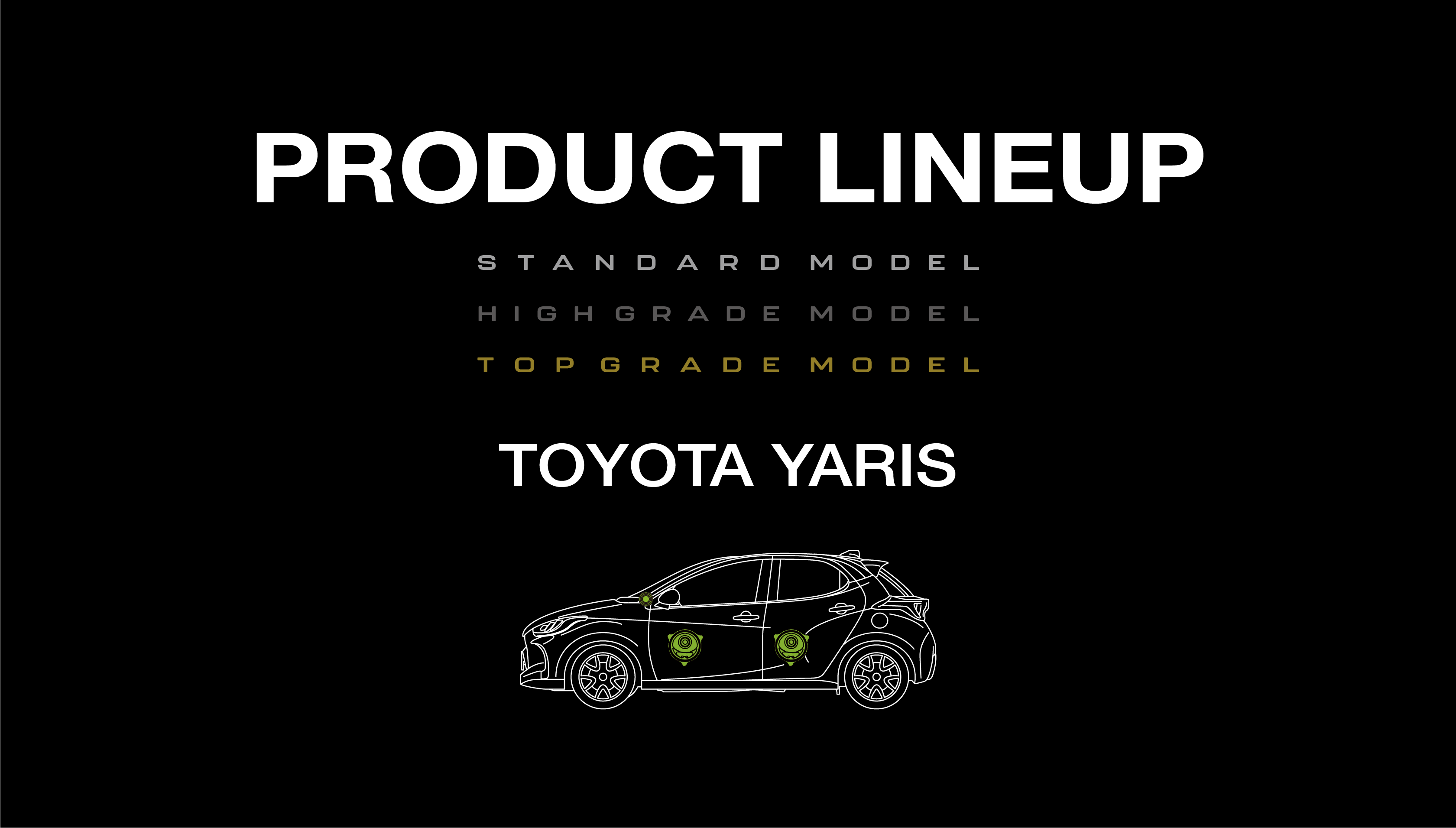 product lineup toyota YARIS